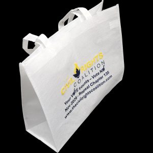 Non-Woven Reusable Tote Bag (15.25" x 5.5" x 12")